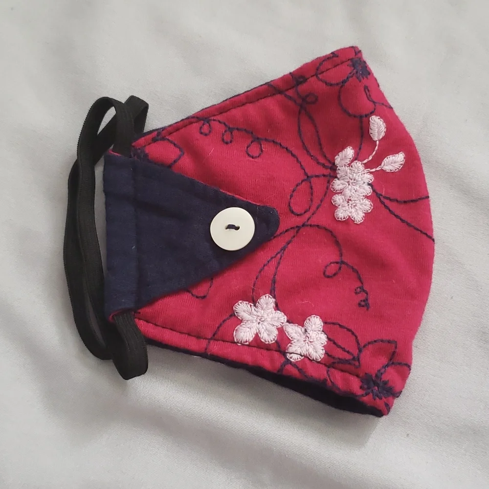 Handmade/Hand Crafted  Reversable Face Mask